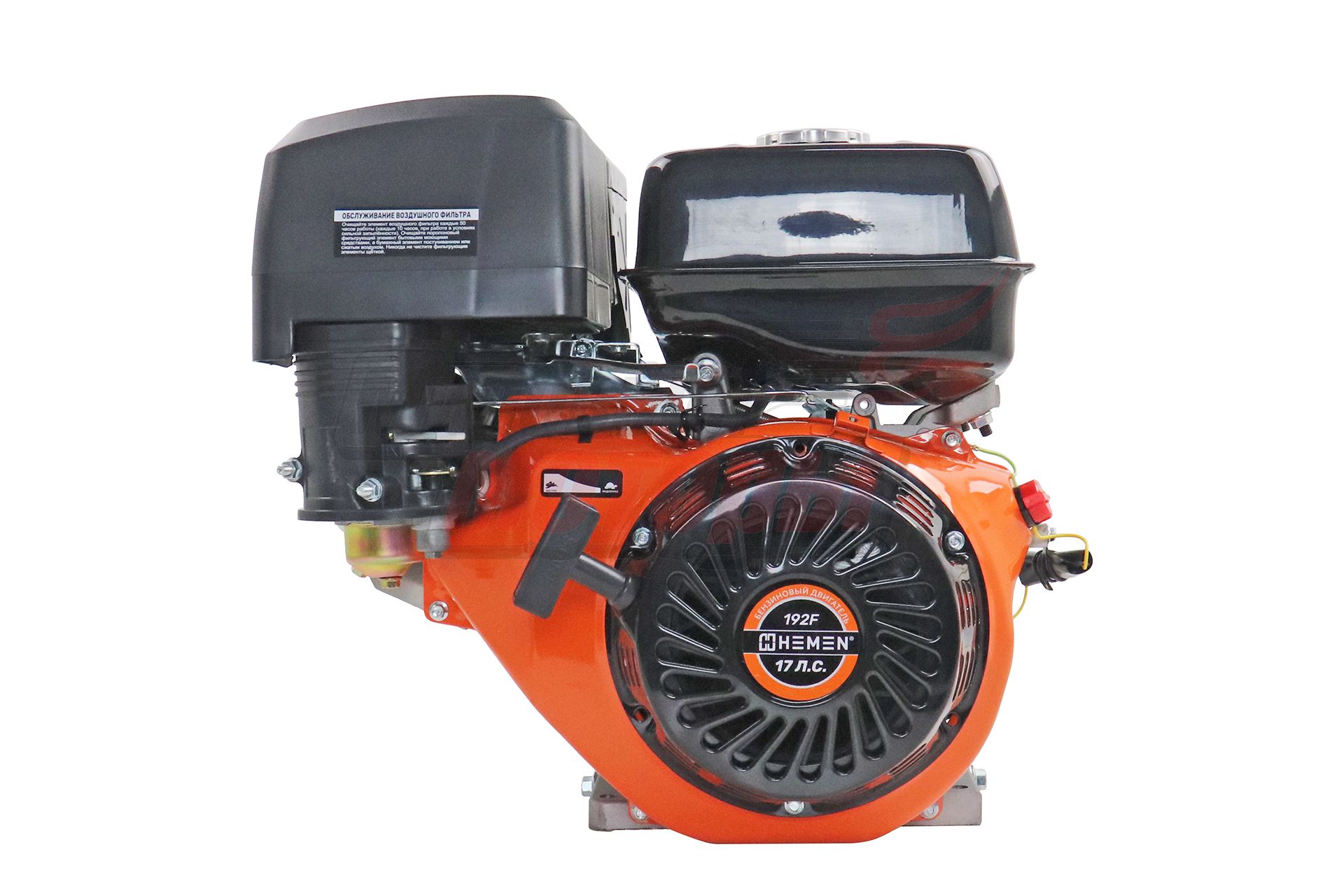 Двигатель HEMEN 17,0 л.с. 192F, вал 25 мм Двигатель HEMEN 17,0 л.с. 192F, вал 25 мм