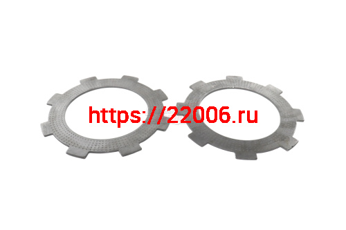 Диски сцепления Delta, Zodiak, ОВ-70 металл.№6 (компл 2 шт.) (для механич.сцепления)