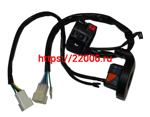 Переключатель FIREGUARD TRAIL 250 левый+правый, в сборе (36020231+36010168) Переключатель FIREGUARD TRAIL 250 левый+правый, в сборе (36020231+36010168)