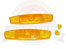 Катафот на спицы оранжевый (средний) (JY254A)