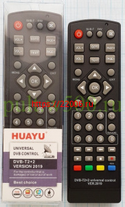 Пульт HUAYU DVB-T2+2 version 2019 Пульт HUAYU DVB-T2+2 version 2019
