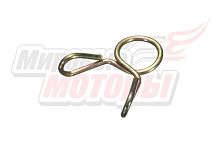 Хомут шланга пружинный, проволочный, одновитковый, диаметр 10 мм