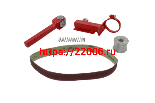 Насадка на болгарку "Гриндер" под посадочный диаметр 45мм,ширина ленты 25мм,длина ленты 533мм Насадка на болгарку "Гриндер" под посадочный диаметр 45мм,ширина ленты 25мм,длина ленты 533мм