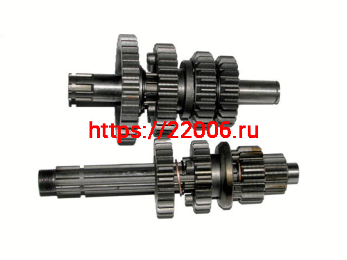 Валы КПП (первичный+вторичный) в сборе Zongshen 155