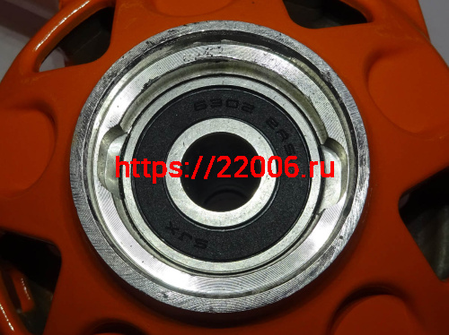 Обод 17" передний литой,  диск. тормоз 2,5-17  NITRO200  XY200-9  6 отв. (ось 15мм) (54020262) фото 3