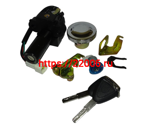 Замок зажигания XTRAIL в сборе (F2-2) Замок зажигания XTRAIL в сборе (F2-2)