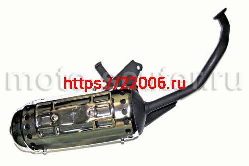 Глушитель 4т 152QMI, 157QMJ 125/150сс Глушитель 4т 152QMI, 157QMJ 125/150сс