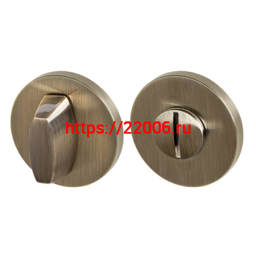 Ручка Armadillo (Армадилло) поворотная BK6.R.URS52 (WC-BOLT BK6 URS) AB-7 бронза фото 4 Ручка Armadillo (Армадилло) поворотная BK6.R.URS52 (WC-BOLT BK6 URS) AB-7 бронза фото 4