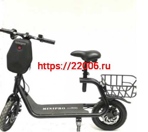 Электросамокат MINIPRO Mi600 350W, 10Ah Электросамокат MINIPRO Mi600 350W, 10Ah