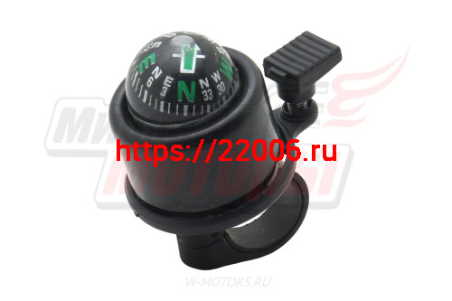 Звонок Вело малый с КОМПАСОМ фото 2