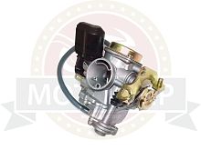 Карбюратор 4х такт. GY6-50/60  (FT50QT) (заслонка d16 мм)
