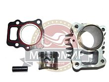 Цилиндр в сборе с поршнем 4-х такт. 44 мм, ATV R07-GY60, Target NEXT (цилин+порш+пал.+коль.) (НАБОР)