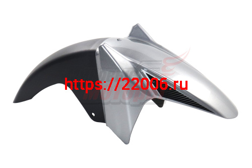 Крыло переднее Alpha ANDES серебристое