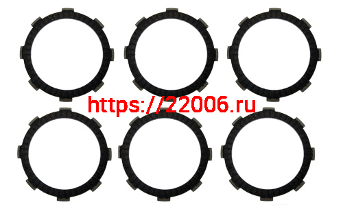 Диск сцепления CB250 ферридо Zongshen ZS 172FMM-5 (компл. 6шт) (100203044)