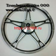 Обод 17" передний литой, барабан. тормоз 1,2-17 Альфа, RUBIKON (стандарт черный) (НАБОР) Обод 17" передний литой, барабан. тормоз 1,2-17 Альфа, RUBIKON (стандарт черный) (НАБОР)