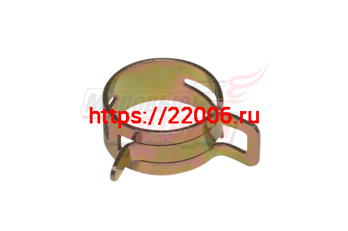 Хомут шланга пружинный, ленточный, диаметр 14 мм