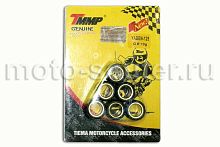 Ролики вариатора (комплект 6 штук) 18*14 14 грамм 152QMI, 157QMJ ТММР