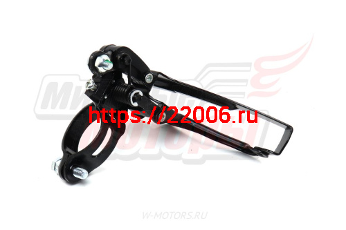 Переключатель передний "SHIMANO" TZ510, нижняя тяга, 31.8мм, 48T, 66-69 град фото 2