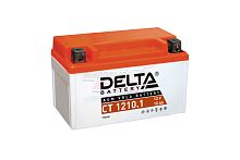 Аккумулятор 12В10Ач DELTA CT1210.1 (YTZ10S) (кислотный, герметичный) (прямая полярн) (150*85*93мм)