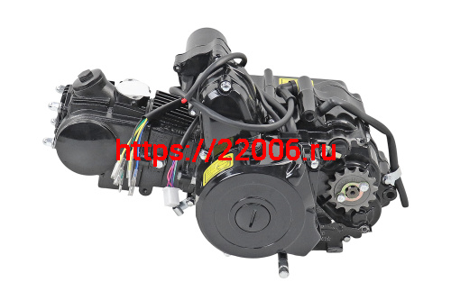 Двигатель 70см3 1P47FMD эл.стар, 4МКПП по кругу ЮП, Delta,Alpha (ЧЕРНЫЙ) фото 2