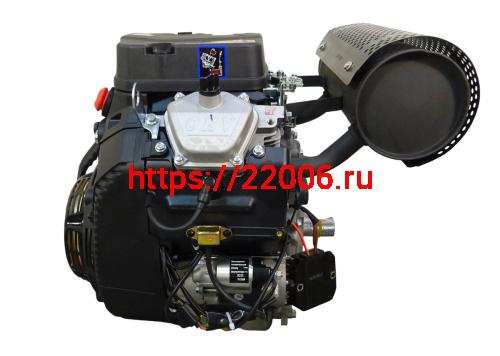 Двигатель LIFAN 29 л.с. 2V80F-А с катушкой освещения РУЧ+ЭЛЕК 2 карб. 12В 20А 240Вт фото 3