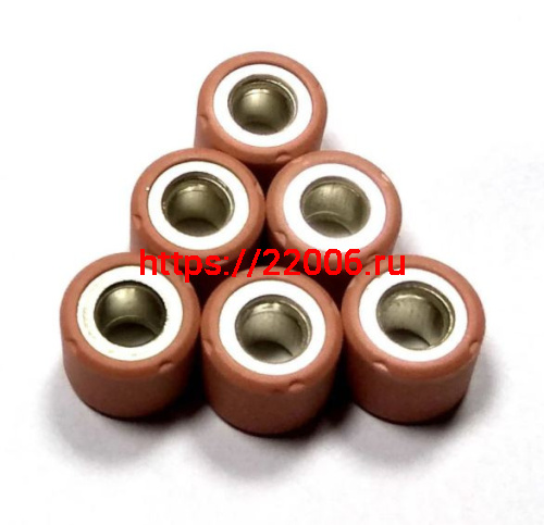 Ролики вариатора (комплект 6 штук) 15*12  7 грамм Yamaha, Stels