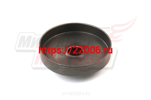 Барабан сцепления-звездочка "Цыганка" 45,52,62 цельная(с подш)0,325-7 d71(Carver,Forza,Patriot,Forvard,SD-Master) фото 2